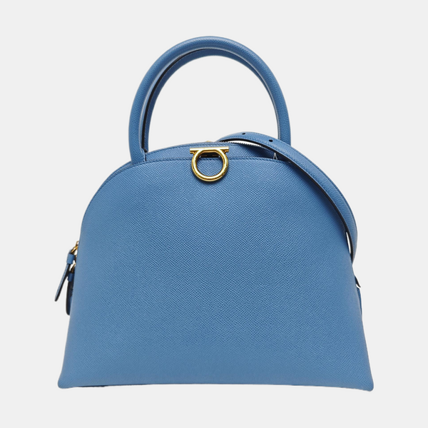 Gancini Calfskin Blue