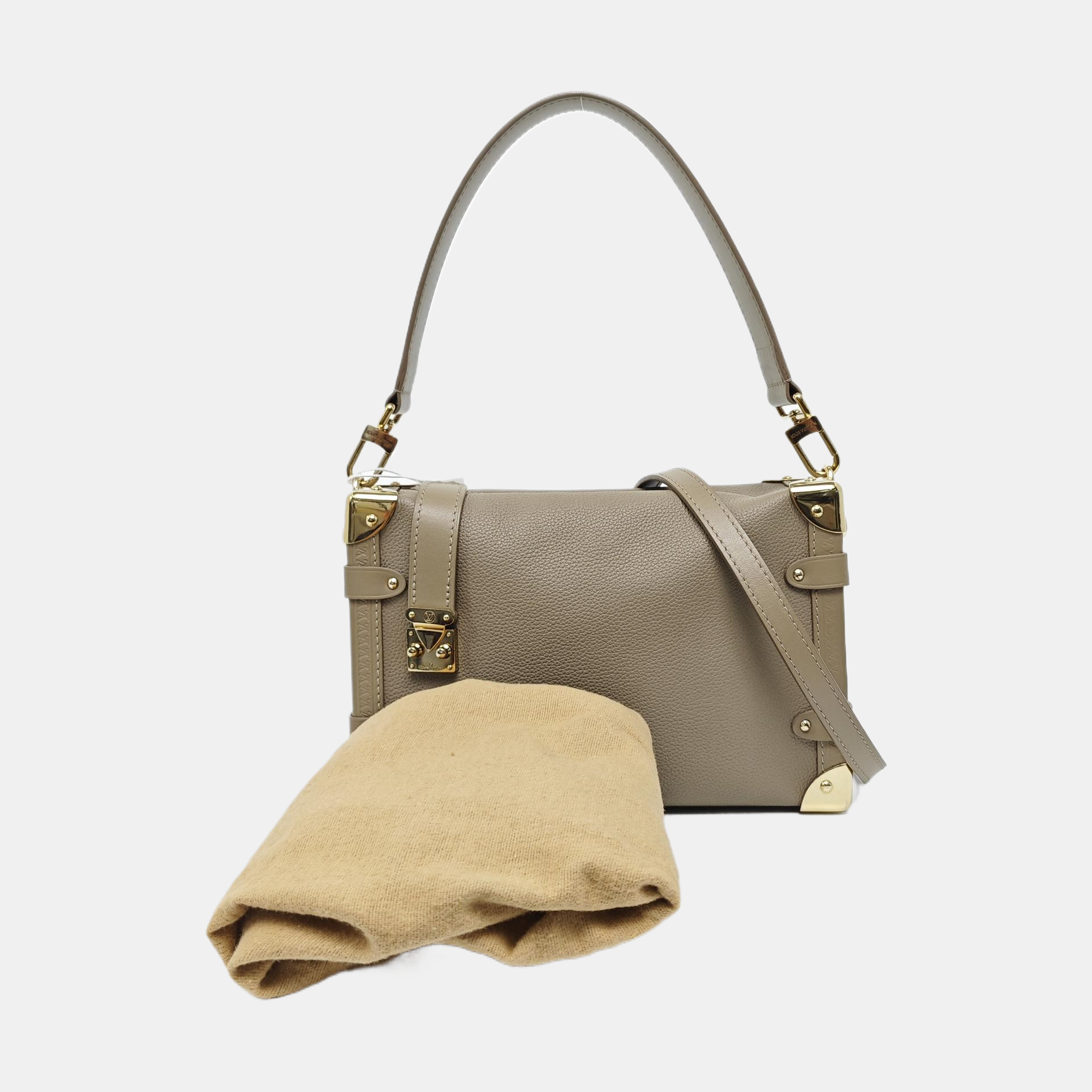 SIDE TRUNK MM Calfskin Gray
