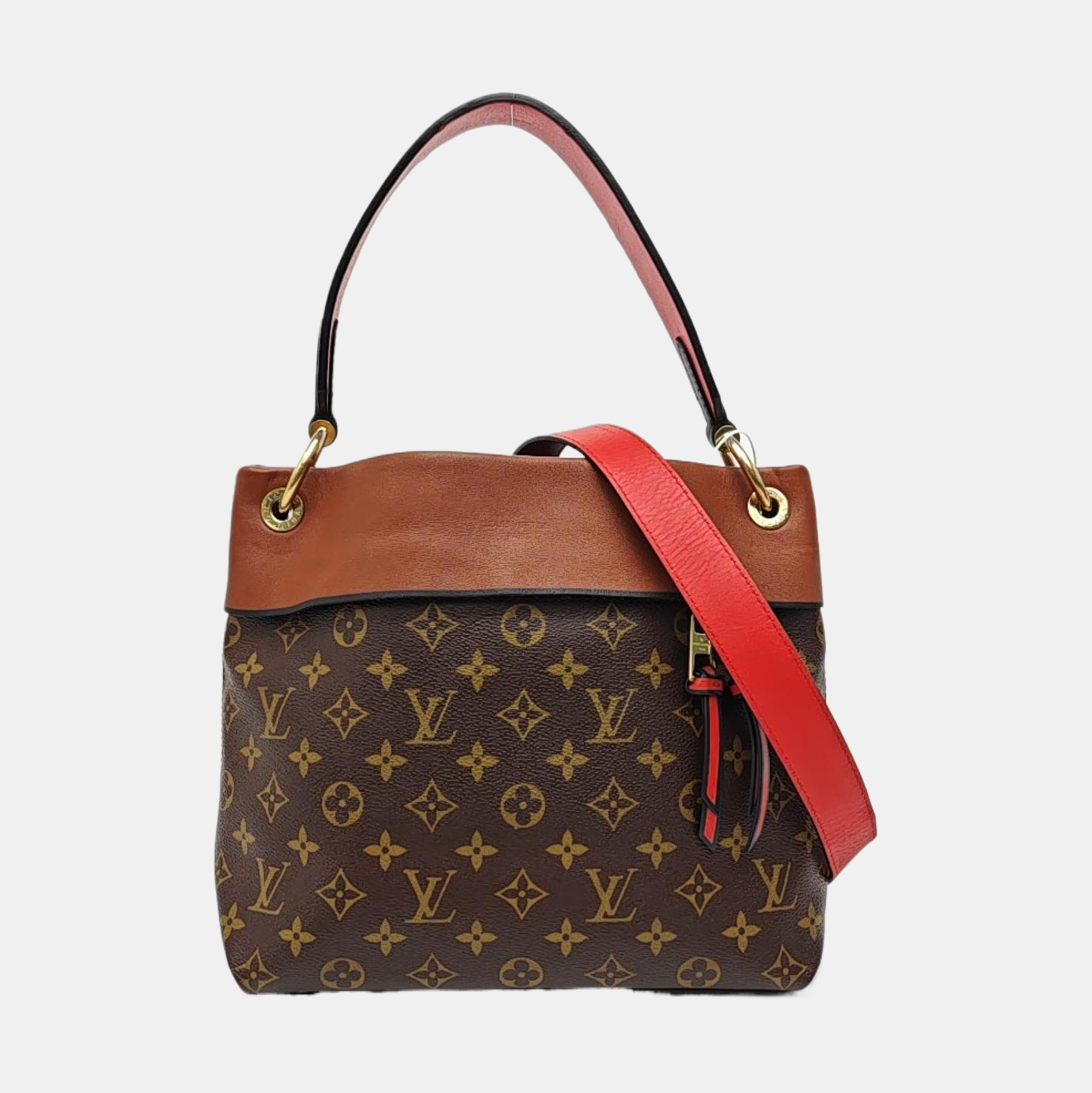 TUILERIES Monogram Coated Canvas Brown