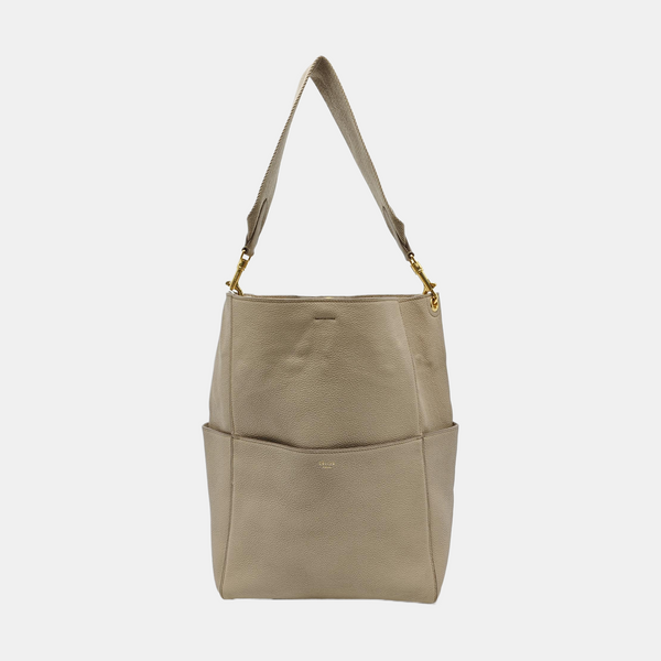 SANGLE Piel de ternera Beige