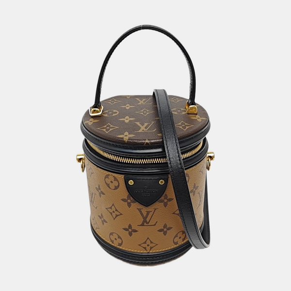 CANNES PM Monogram Coated Canvas Brown