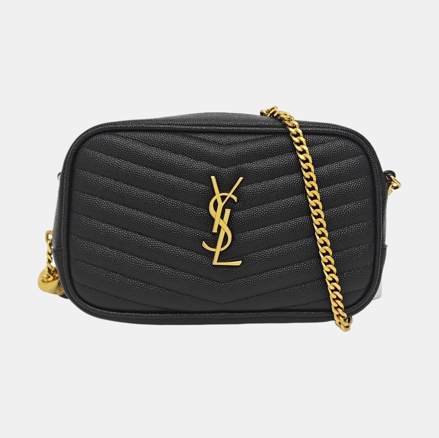 LOU Quilted Calfskin Black