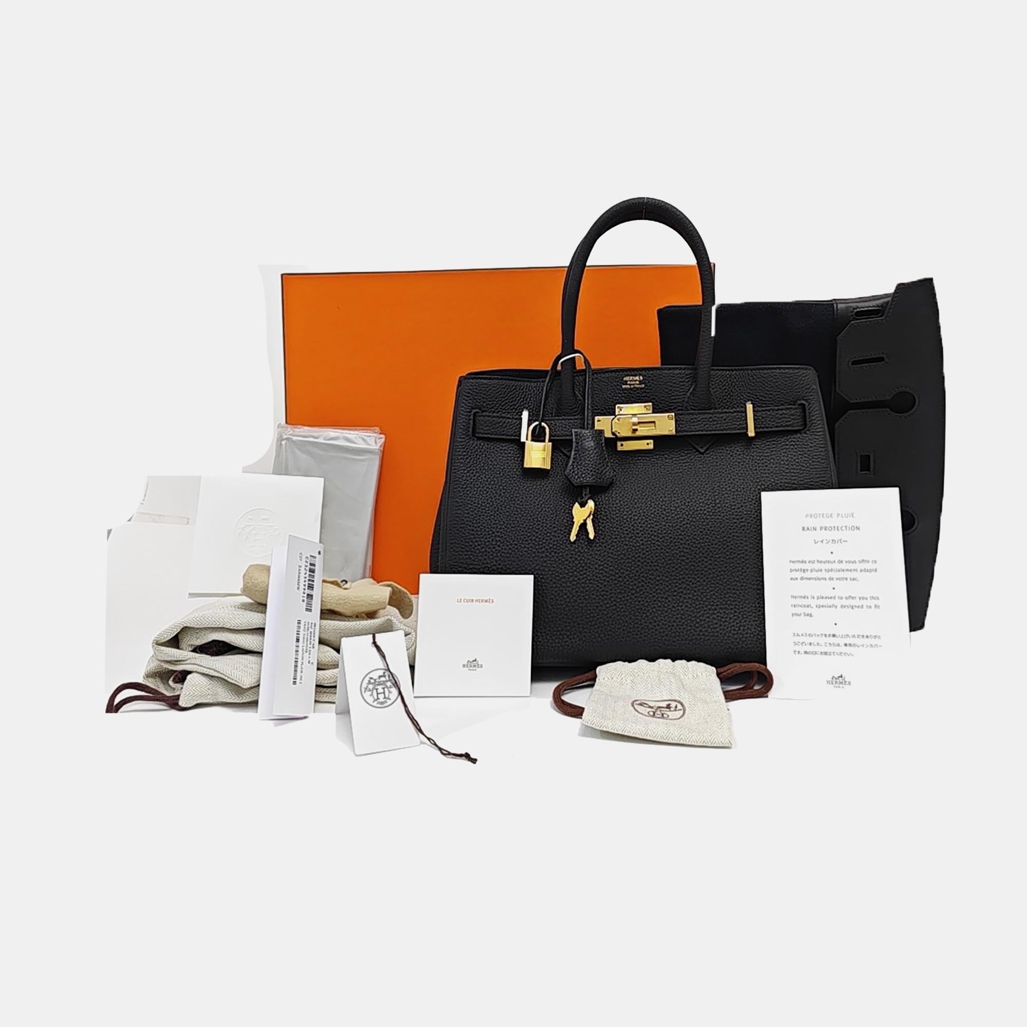 Birkin 30 Togo Black