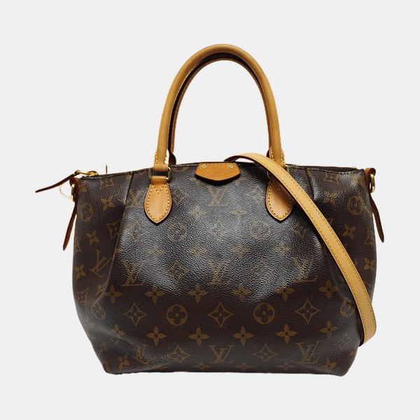 TURENNE PM Monogram Coated Canvas Brown