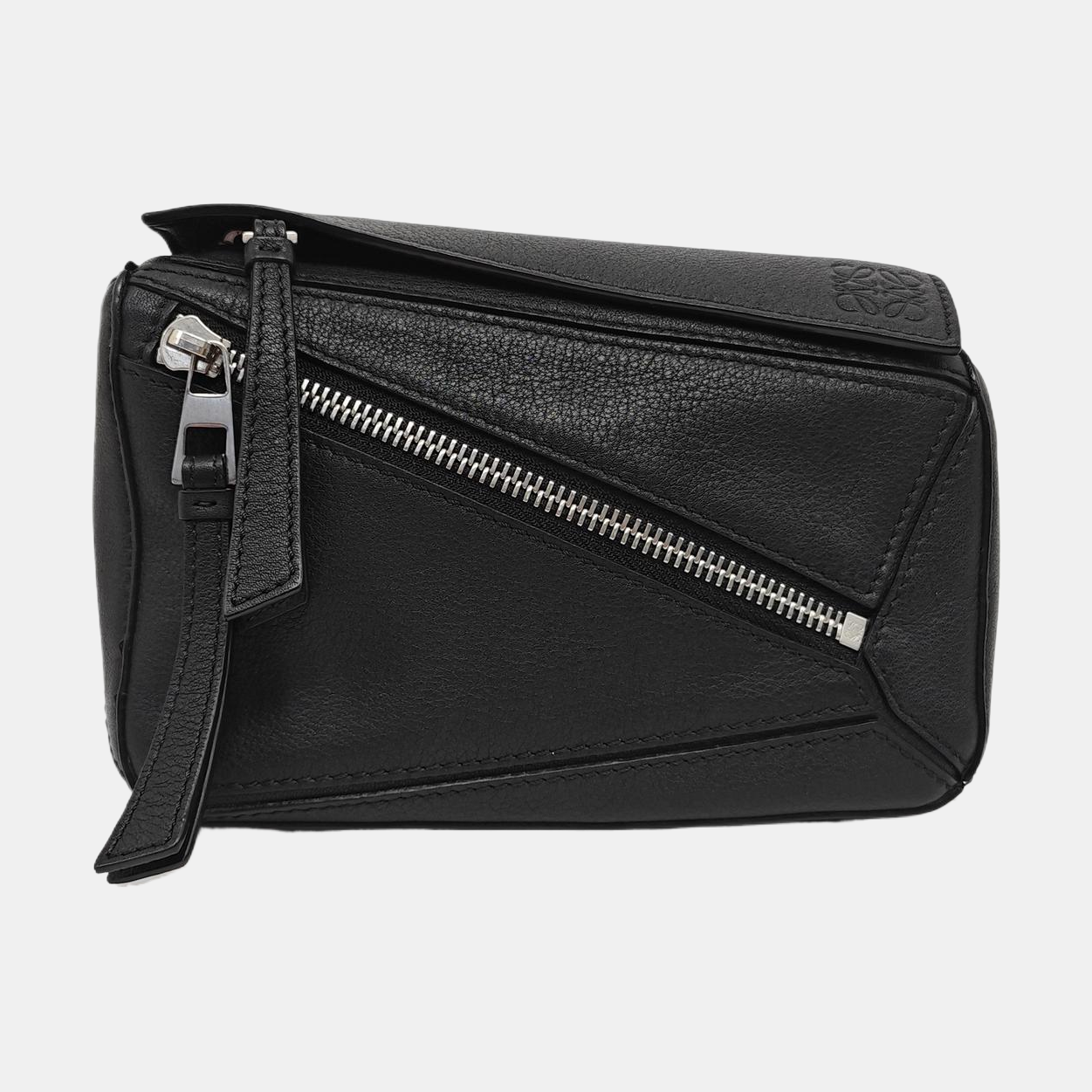 Puzzle Mini Calfskin Black