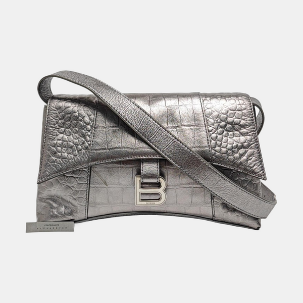 Downtown Calfskin Silver