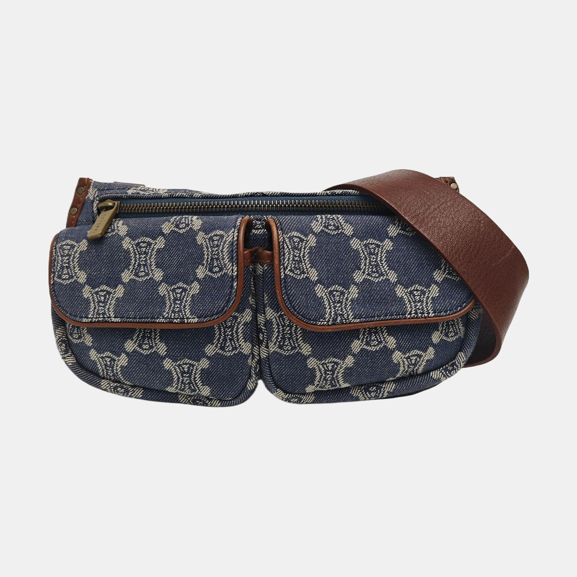 Canvas Belt Bag Blue