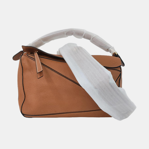 Puzzle Medium Calfskin Brown