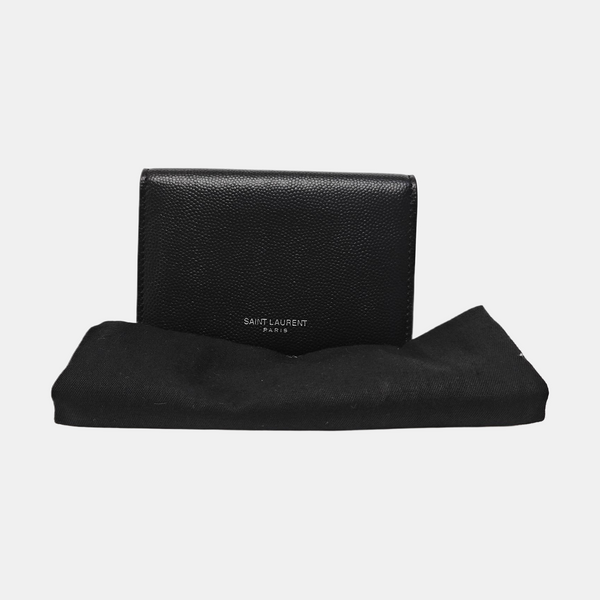 Calfskin Card Holder Black