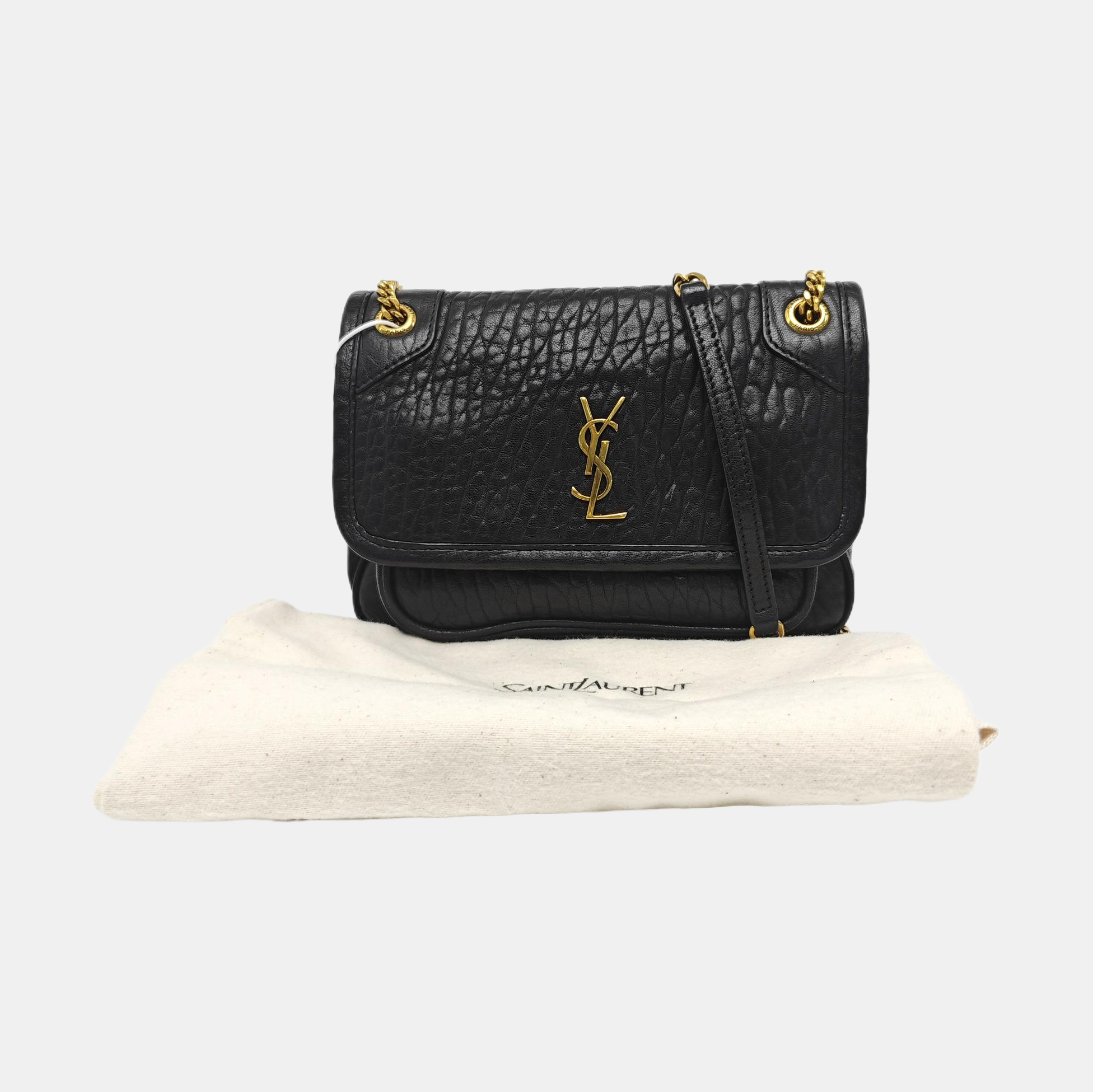 NIKI Mini Lambskin Black