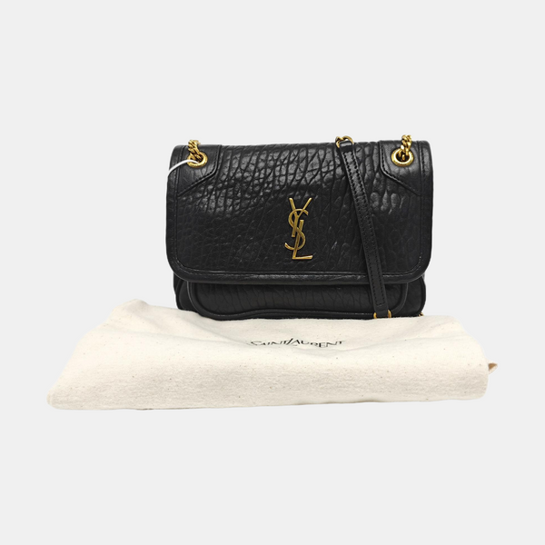 NIKI Mini Lambskin Black