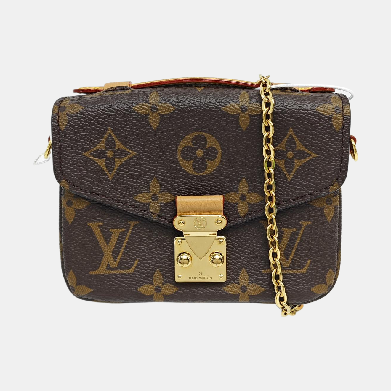 MÉTIS Micro Monogram Coated Canvas Brown