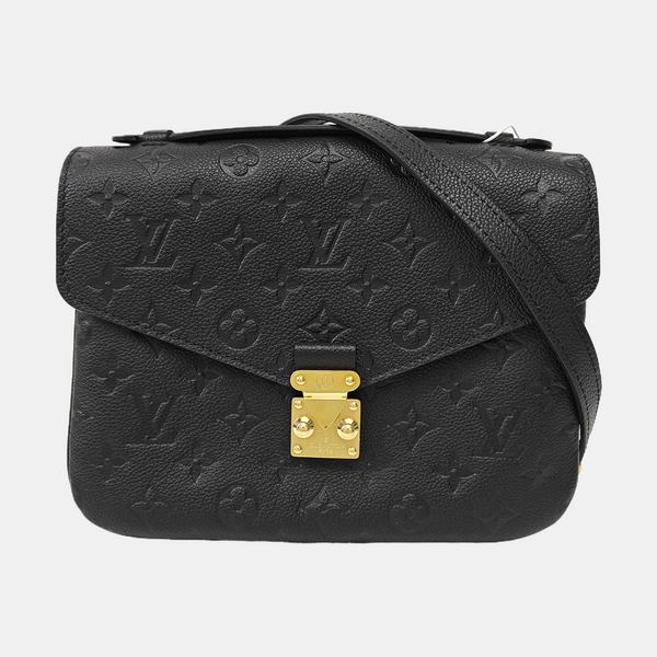MÉTIS MM Monogram Calfskin Black