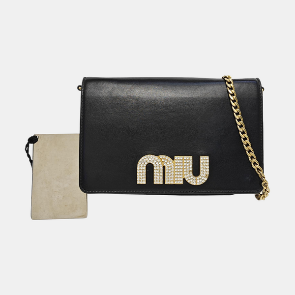 Matelassé Mini Lambskin Black