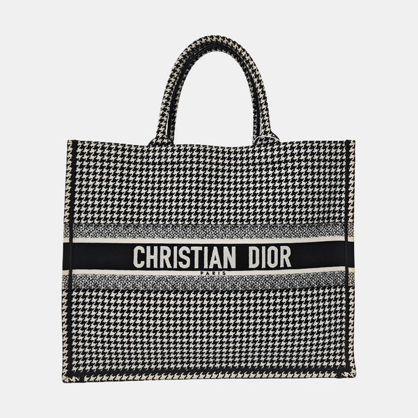 Book Tote Large Canvas Black