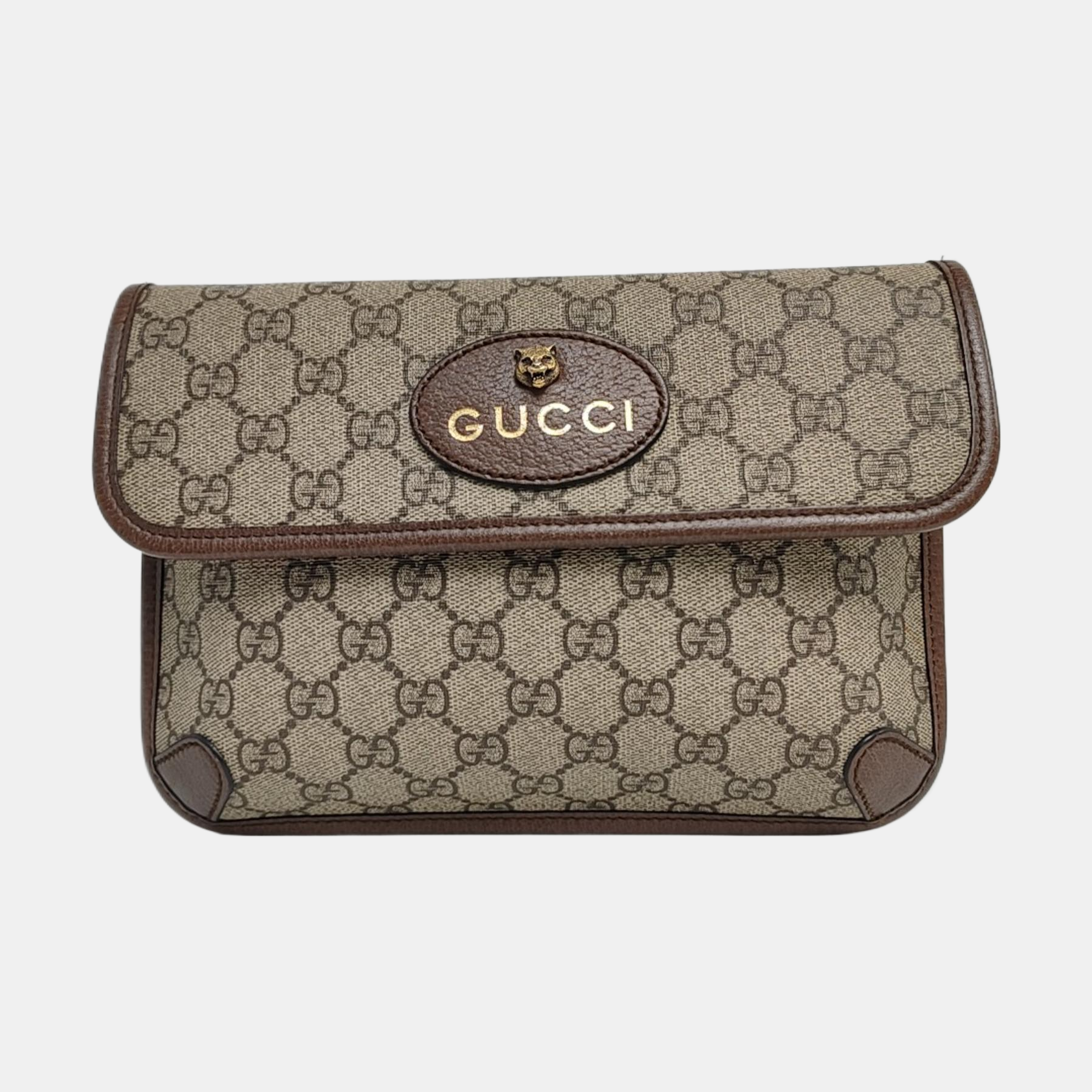 Neo Vintage Monogram Coated Canvas Beige