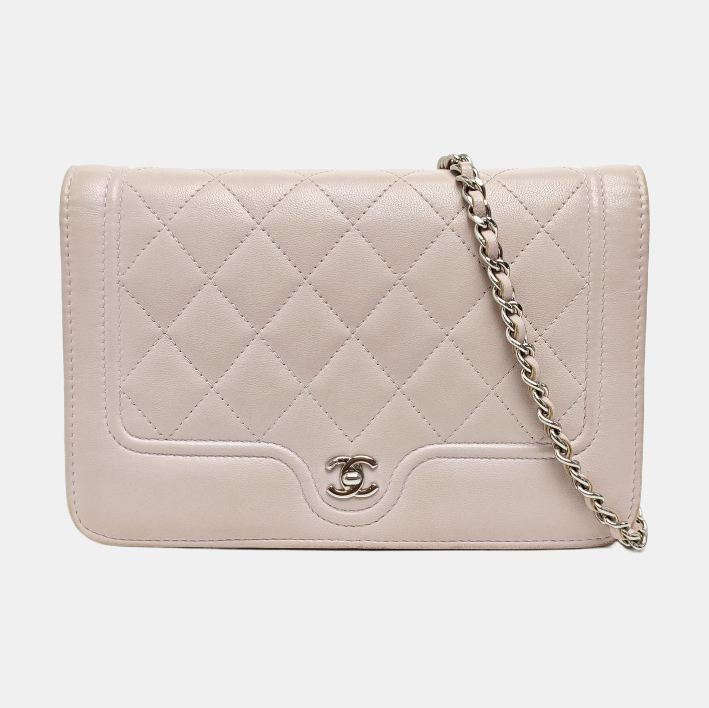WOC Quilted Calfskin Pink