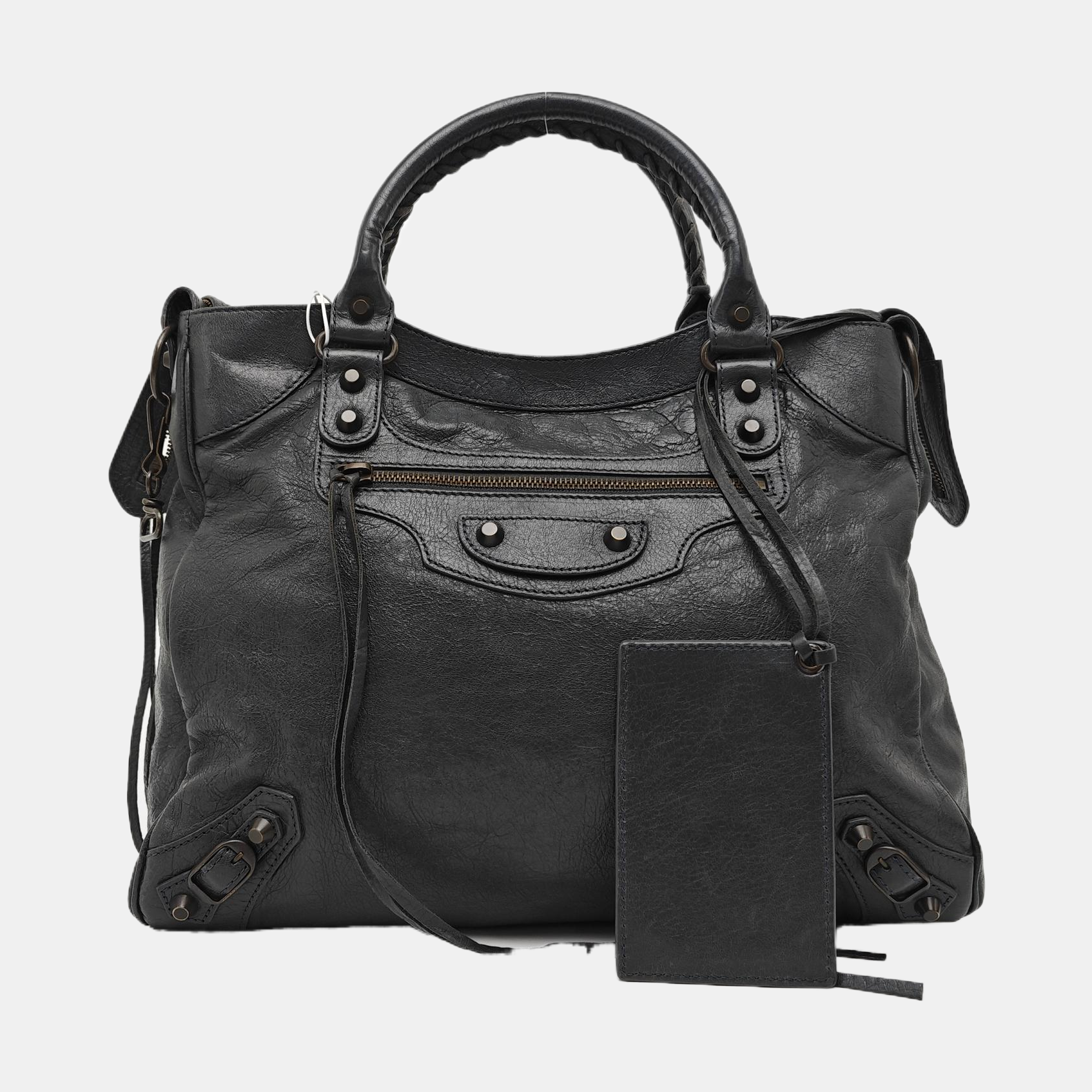 Classic City Medium Lambskin Gray