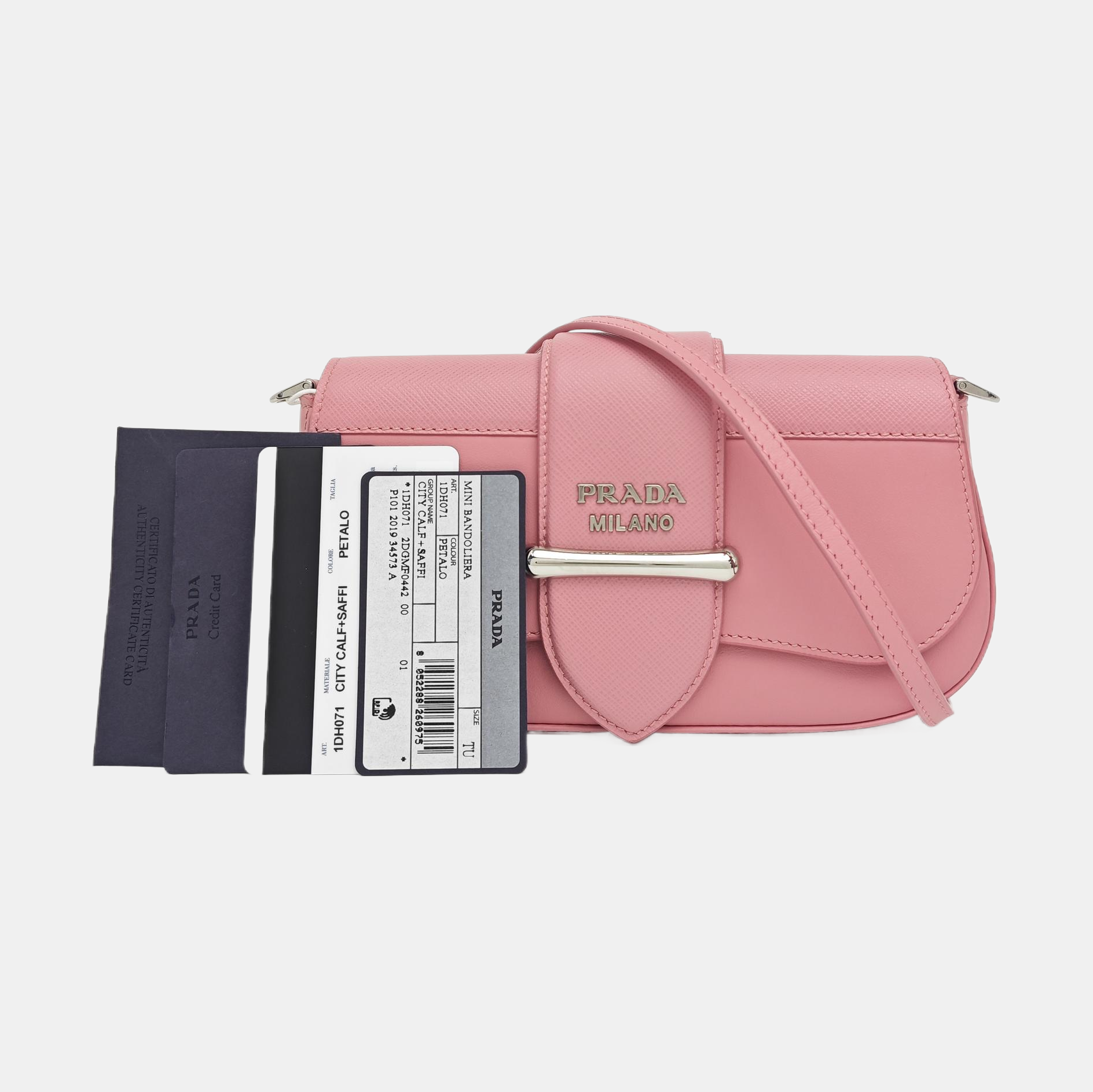 Sidonie Saffiano Calfskin Red