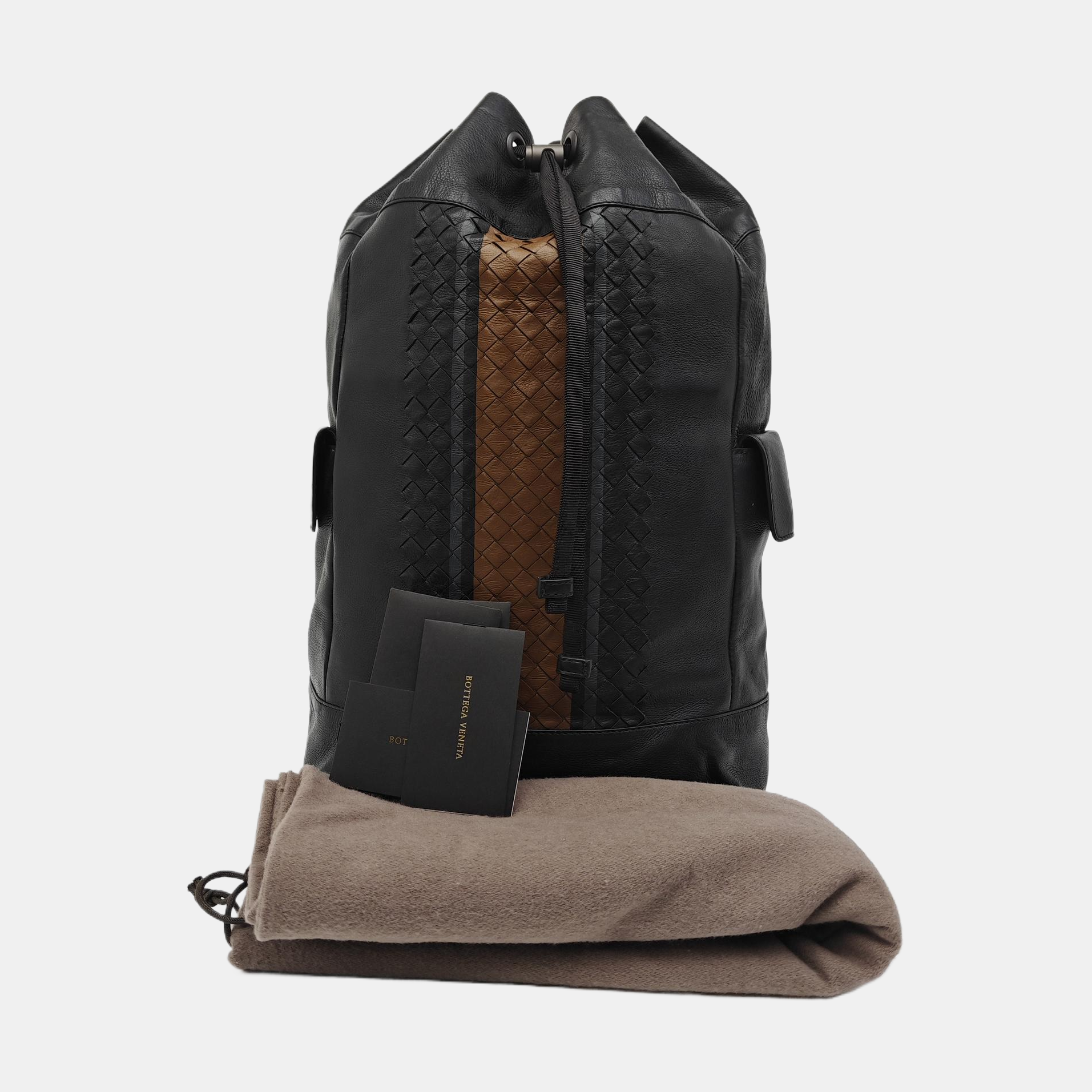 Calfskin Backpack Black