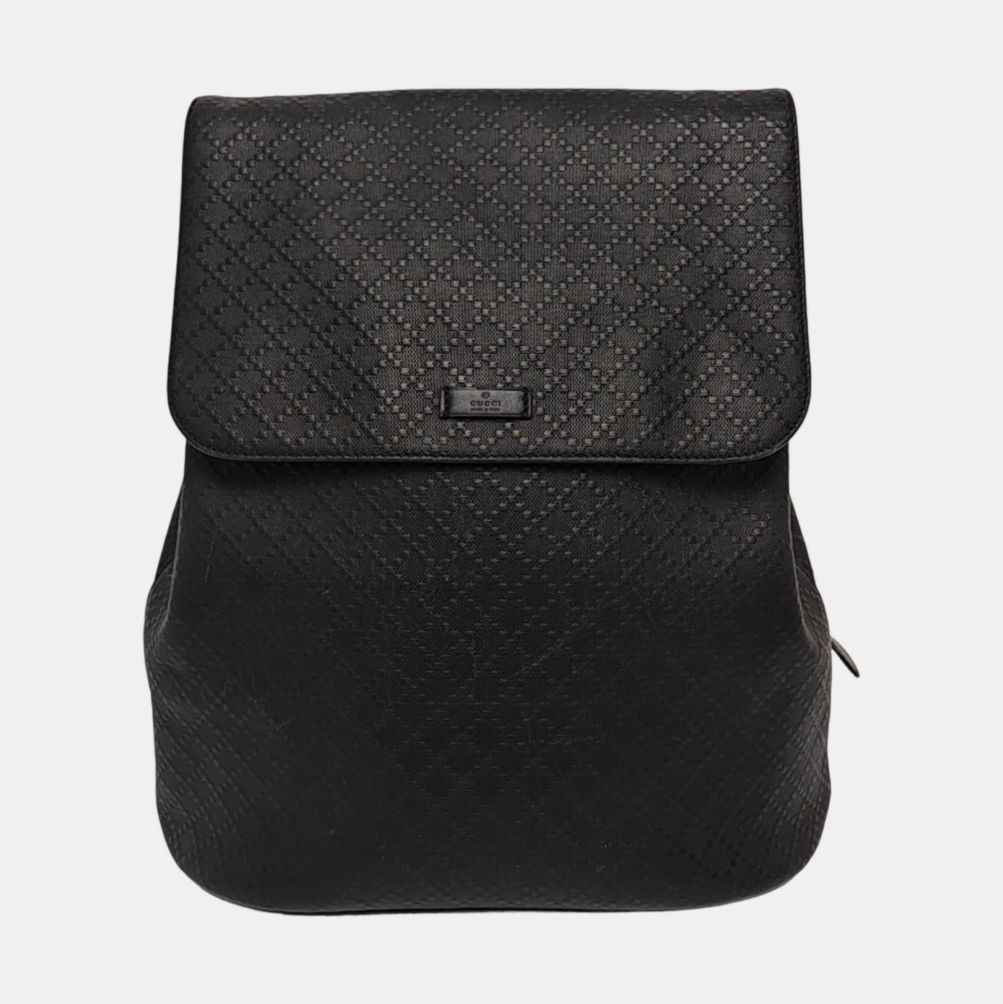 Calfskin Backpack Black