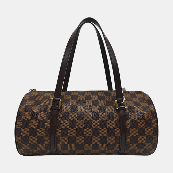 PAPILLON 30 Damier Ebene Coated Canvas Brown