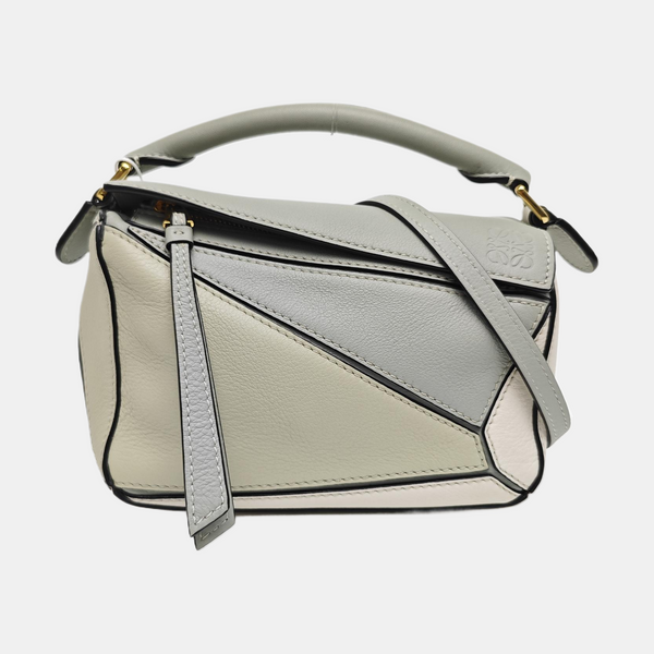 Puzzle Mini Calfskin Multicolor