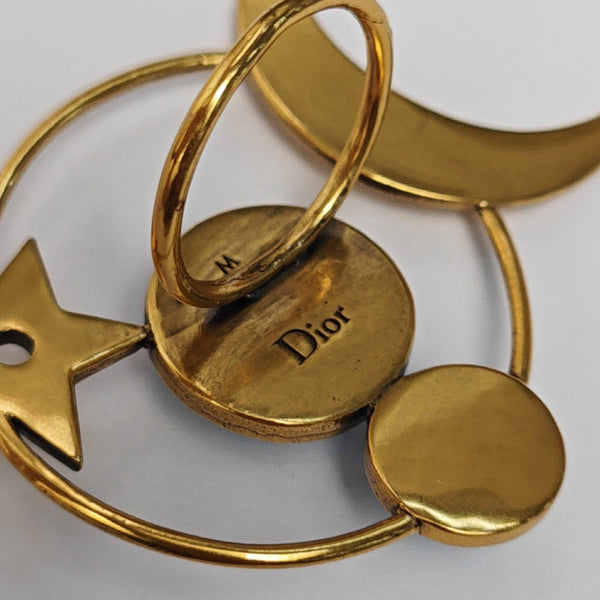 Metal Gold Ring EU 52
