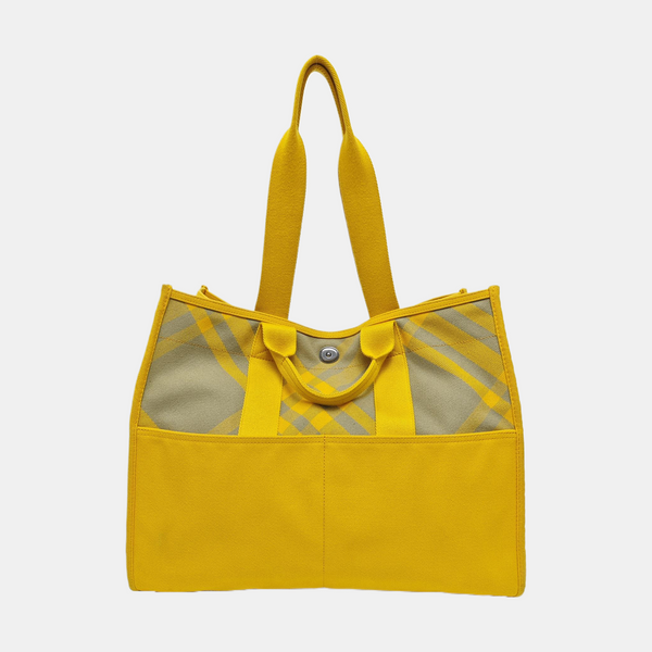 Fabric Tote Bag Yellow