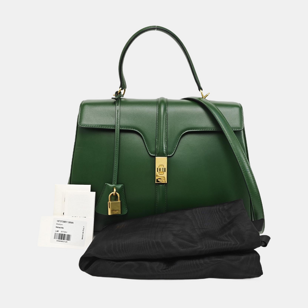 16 Medium Calfskin Green