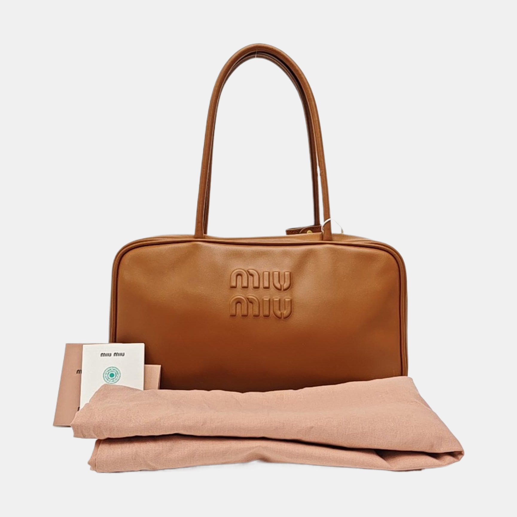 Beau Medium Calfskin Brown