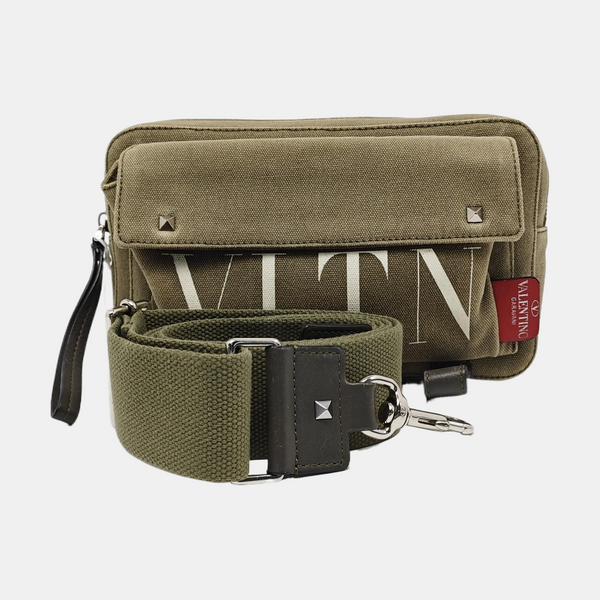 Canvas Shoulder Bag Green