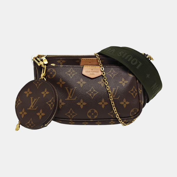 MULTI Monogram Coated Canvas Brown