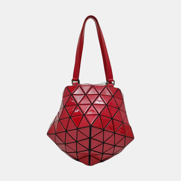 Special Material Shoulder Bag Red