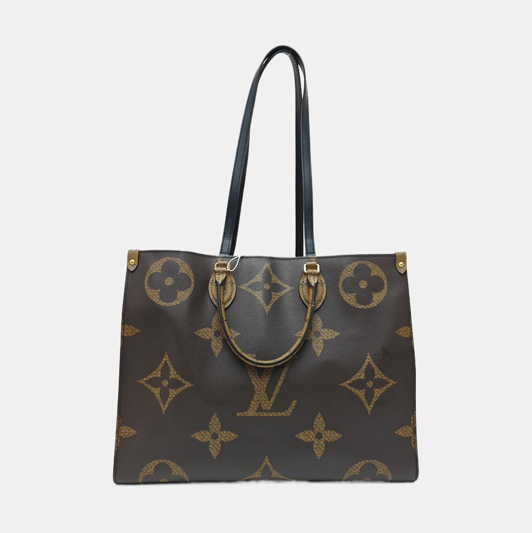 ONTHEGO GM Monogram Coated Canvas Brown