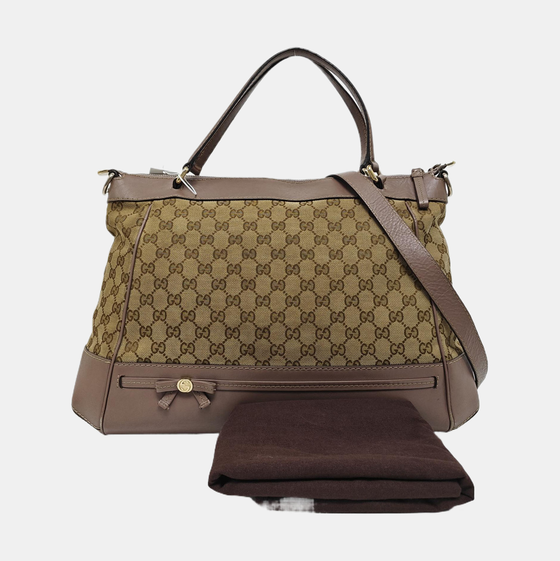 Mayfair Monogram Canvas Brown
