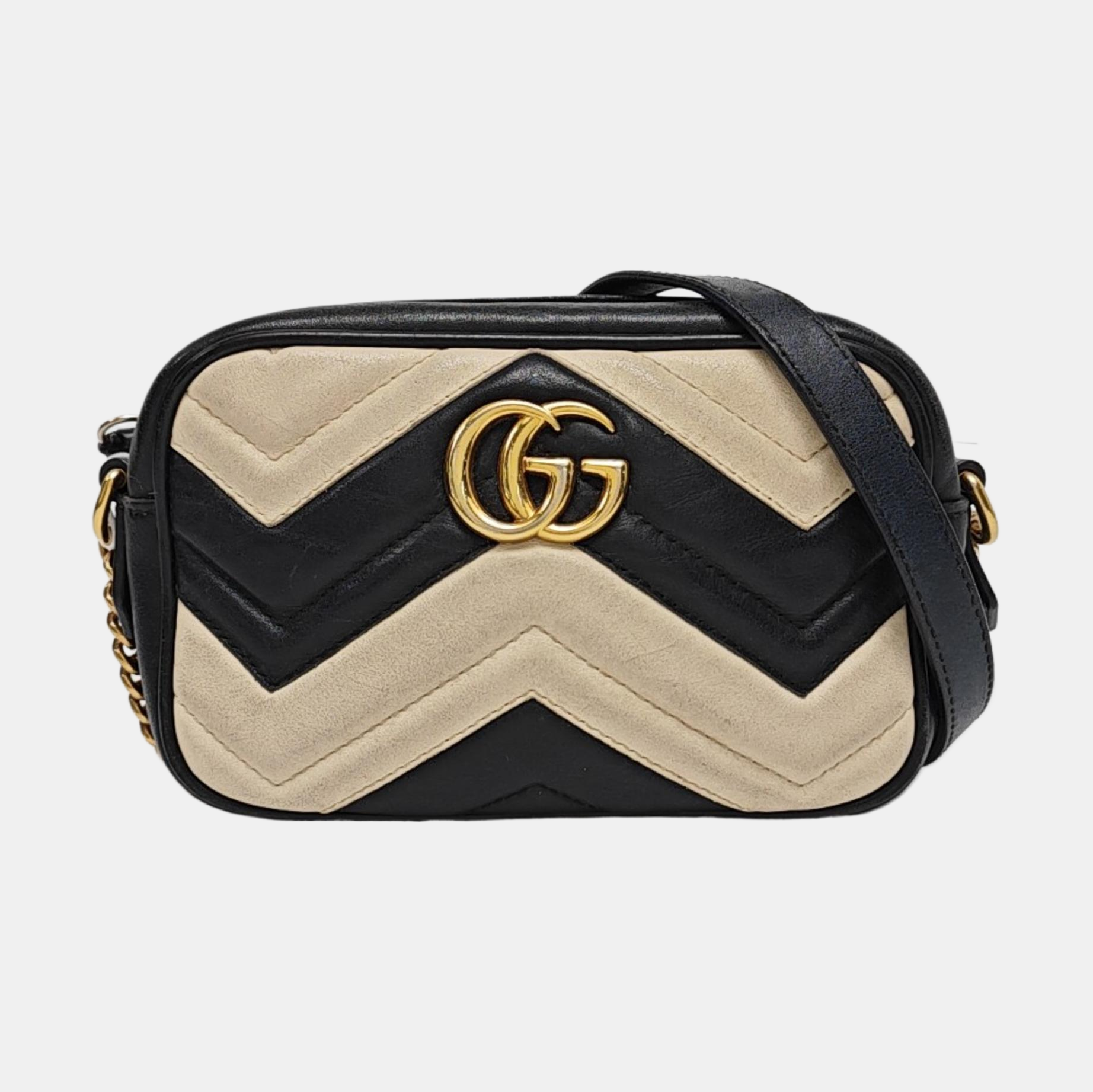 GG Marmont Mini Quilted Calfskin Multicolor