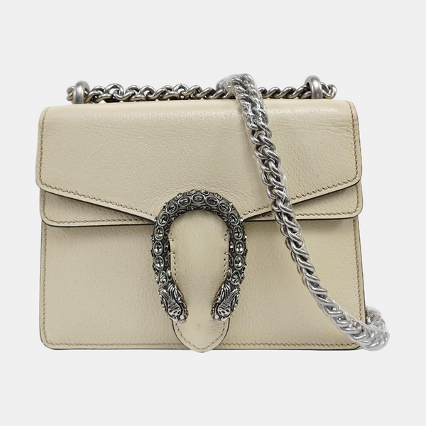 Dionysus Mini Calfskin White
