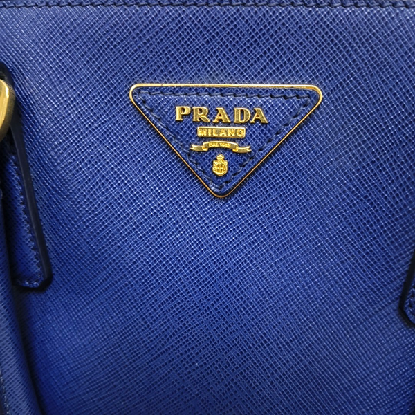 Galleria Large Calfskin Blue