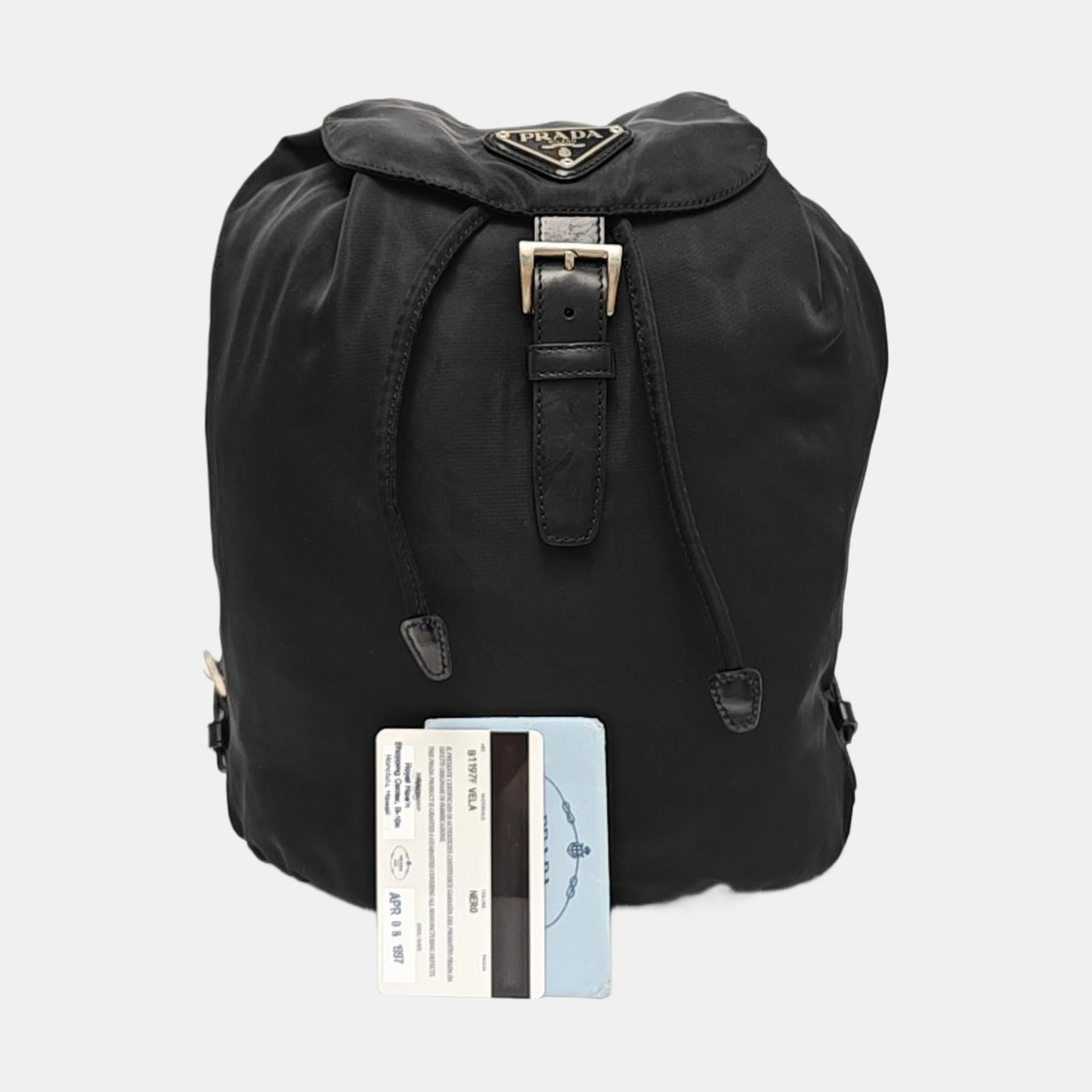 Vela Small Nylon Black