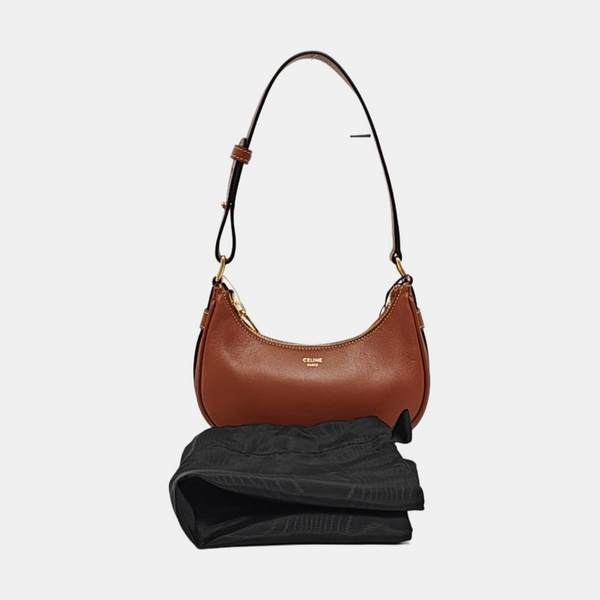 Authenticated pre-owned  AVA Mini Calfskin Brown - Top Handle Bag at Looply