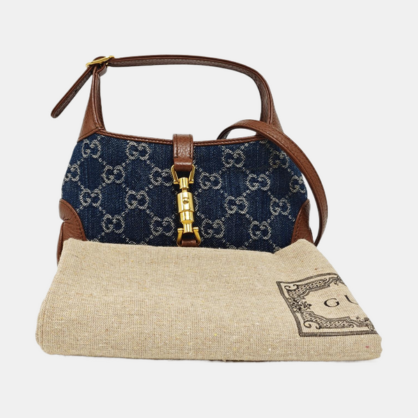 Jackie 1961 Mini Monogram Denim Blue