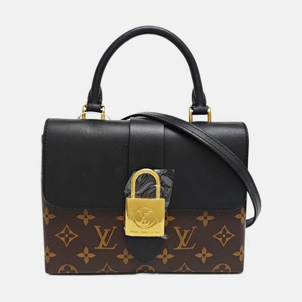 LOCKY BB Monogram Coated Canvas Brown
