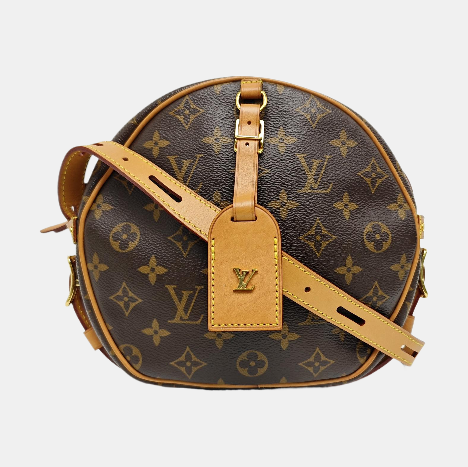 BOITE CHAPEAU MM Monogram Coated Canvas Brown