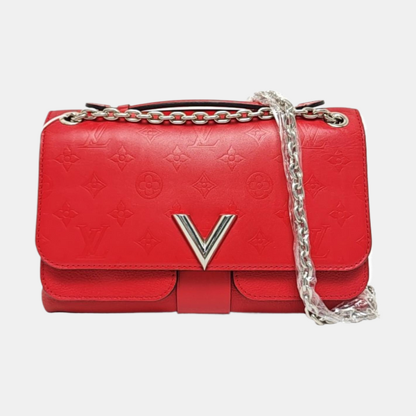 VERY Monogram Calfskin Red