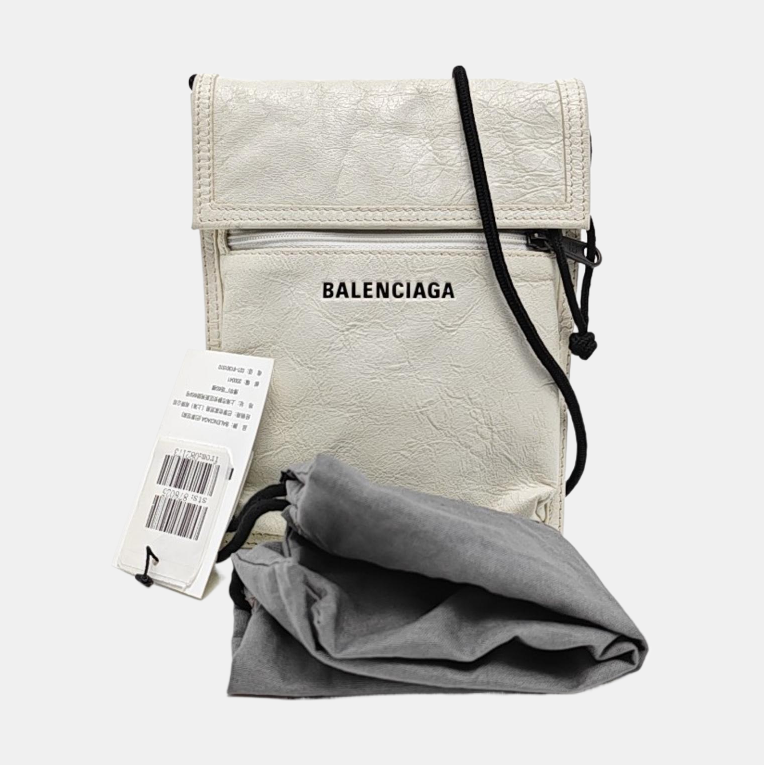 Explorer Small Lambskin White