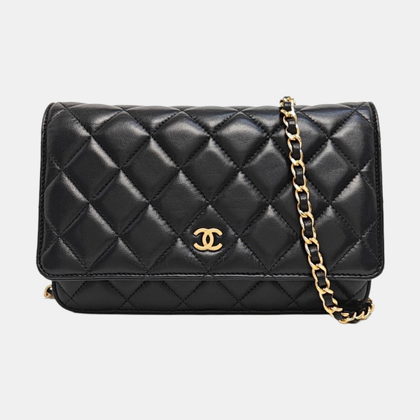WOC Mini Lambskin Black