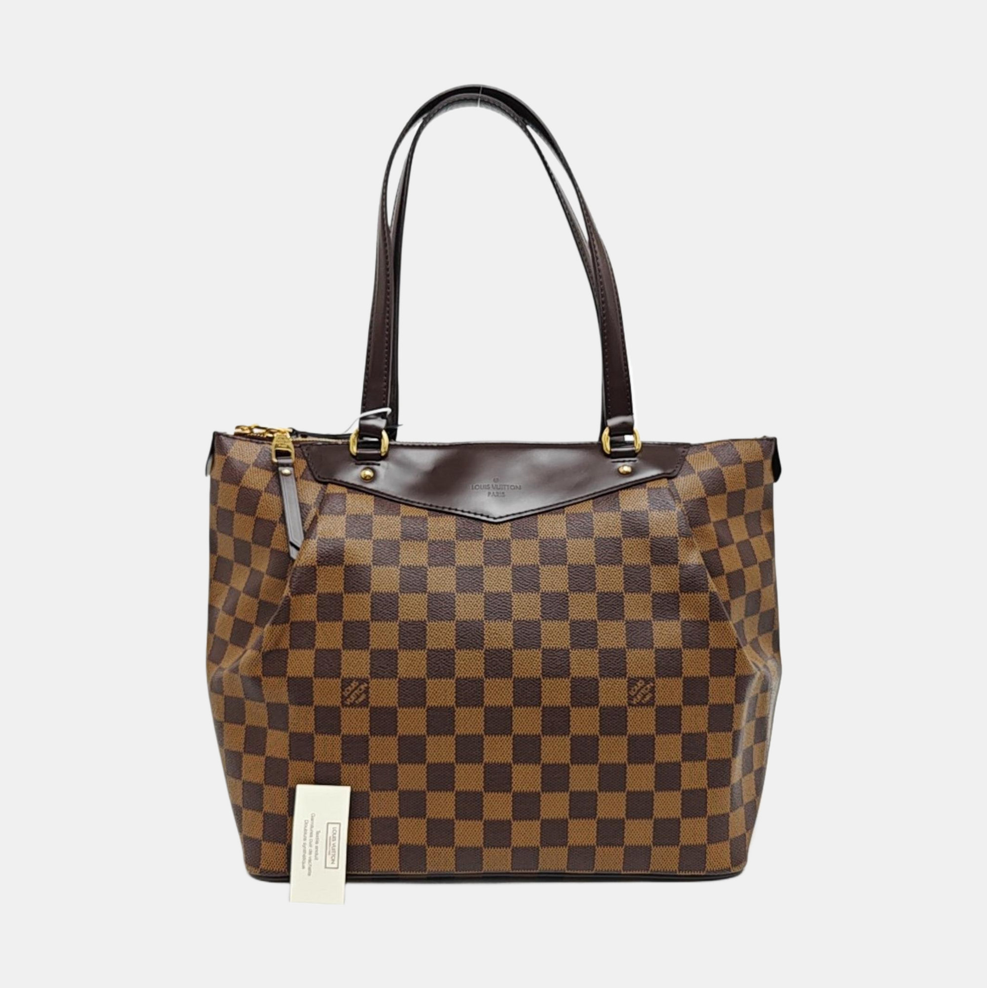 WESTMINSTER GM Damier Ebene Coated Canvas Brown