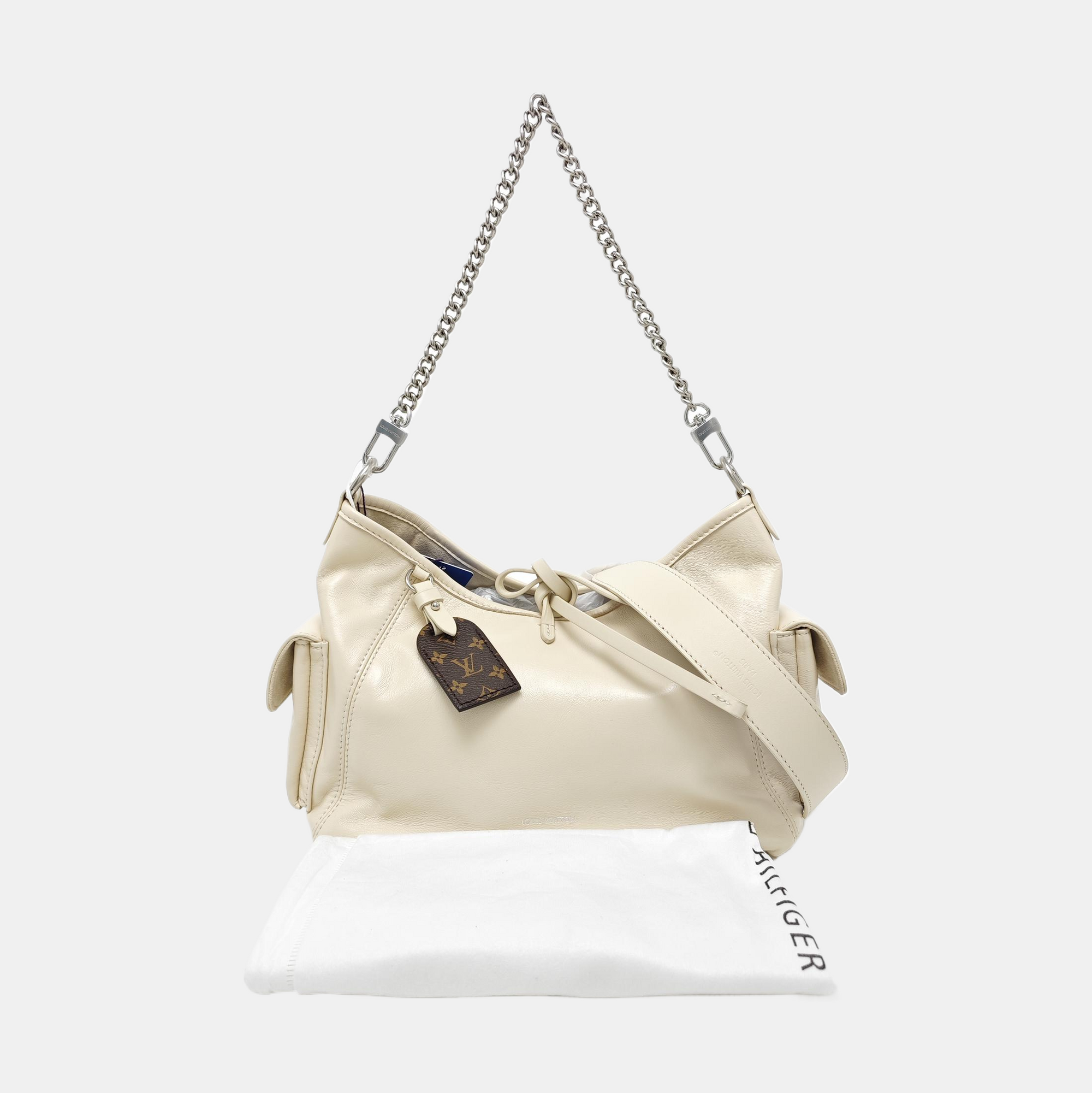 CARRYALL CARGO PM Lambskin Beige