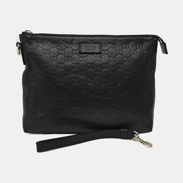 Signature Monogram Calfskin Black